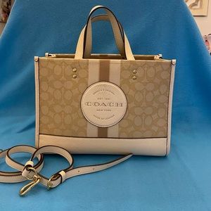 Coach Tote with Crossbody Strap